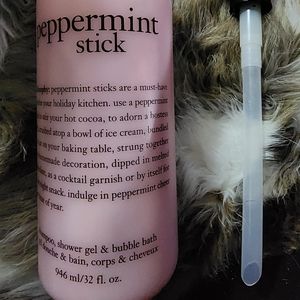 Philosophy Peppermint Stick shampoo, shower gel, & bubble bath